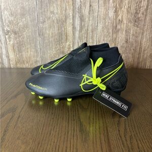 Nike Men's Phantom Vision Academy DF MG Soccer Cleats AO3258-007 Black Sz 6.5
